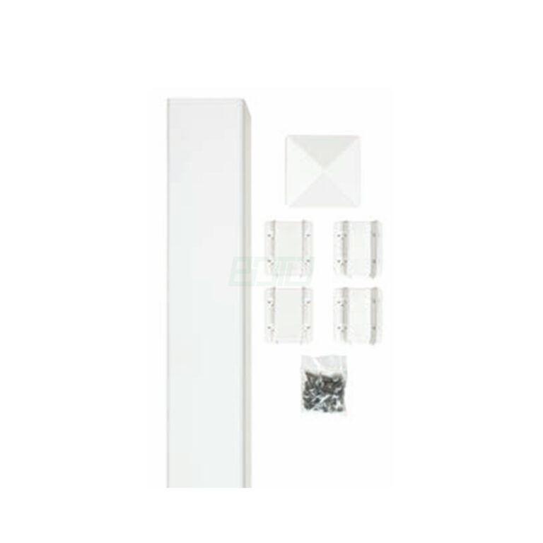 Vinyl Fence Post Kit BT8602-1